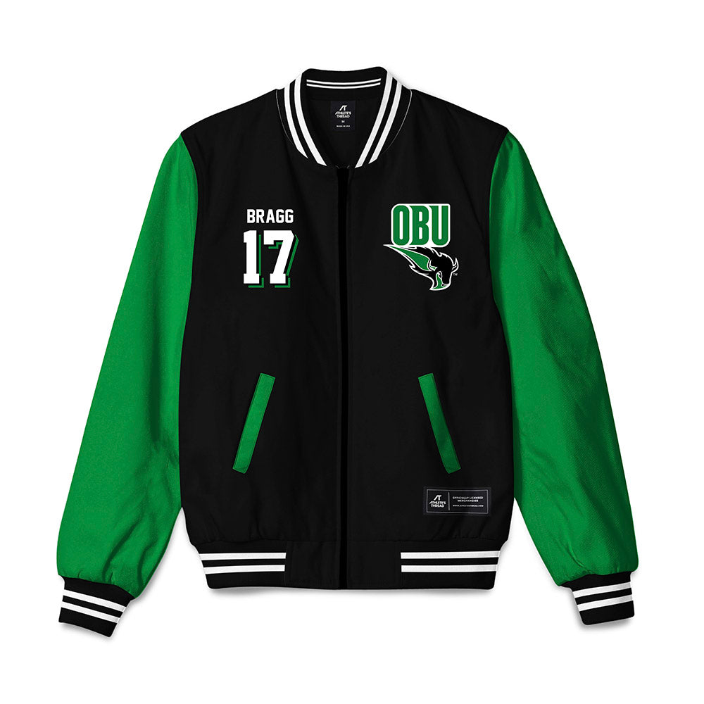 OKBU - NCAA Softball : Payton Bragg - Bomber Jacket-0