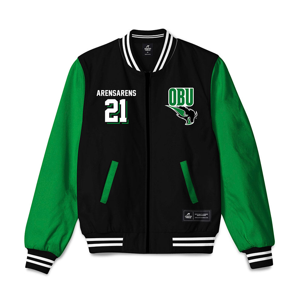 OKBU - NCAA Women's Soccer : Kiersten ArensArens - Bomber Jacket-0