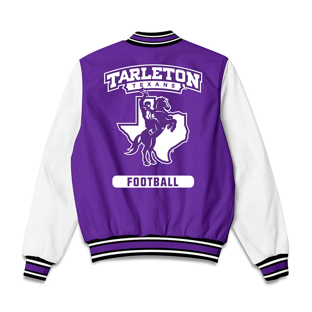 Tarleton State - NCAA Football : Broderick Johnson - Bomber Jacket-1