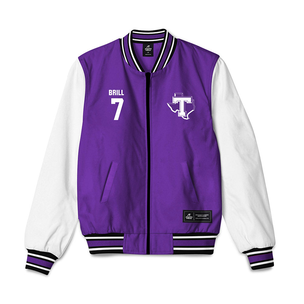 Tarleton State - NCAA Women's Basketball : Jailynn Brill - Bomber Jacket-0