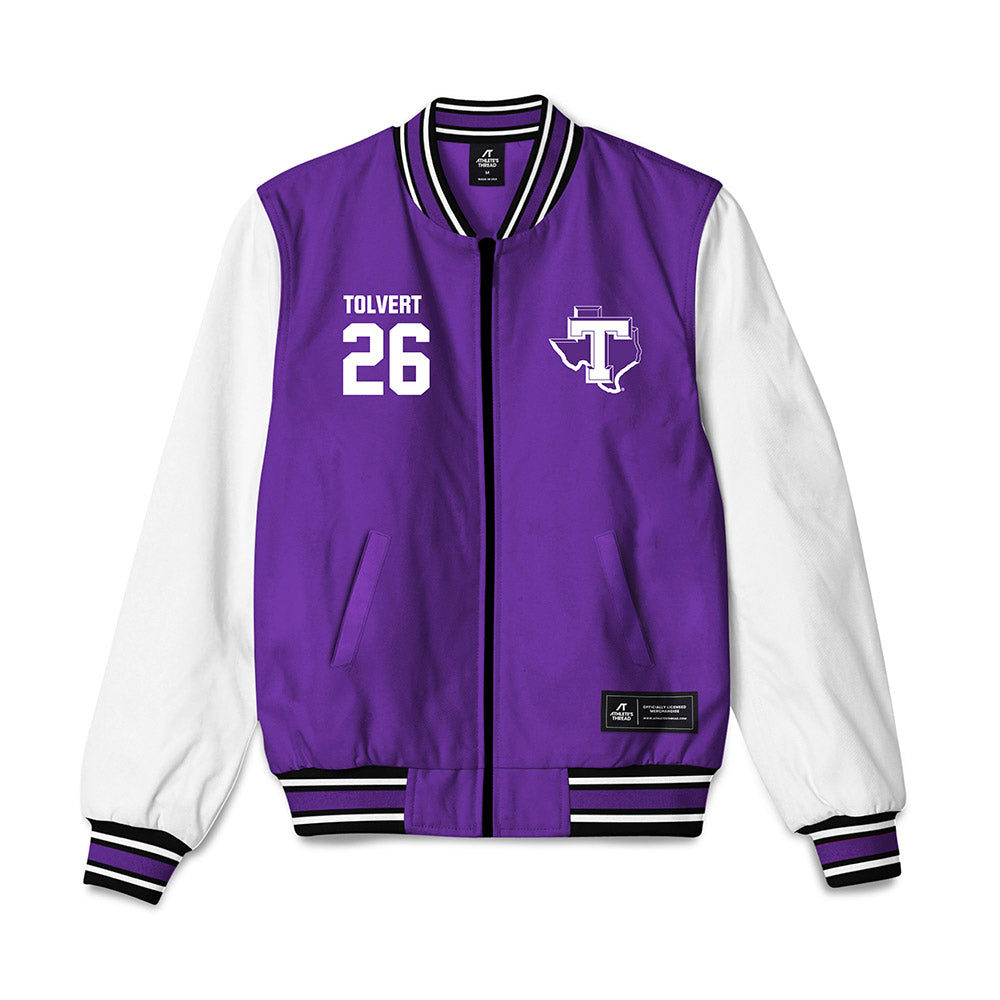 Tarleton State - NCAA Football : Brandon Tolvert - Bomber Jacket-0