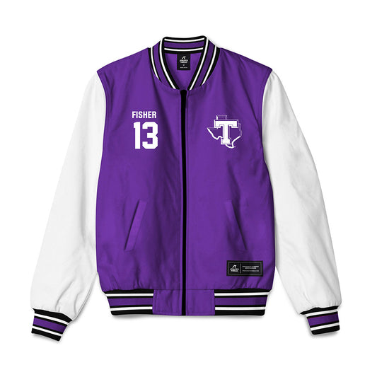 Tarleton State - NCAA Football : Marsean Fisher - Bomber Jacket-0
