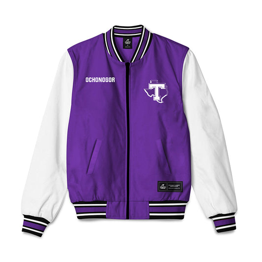 Tarleton State - NCAA Women's Track & Field : Bella Ochonogor - Bomber Jacket-0