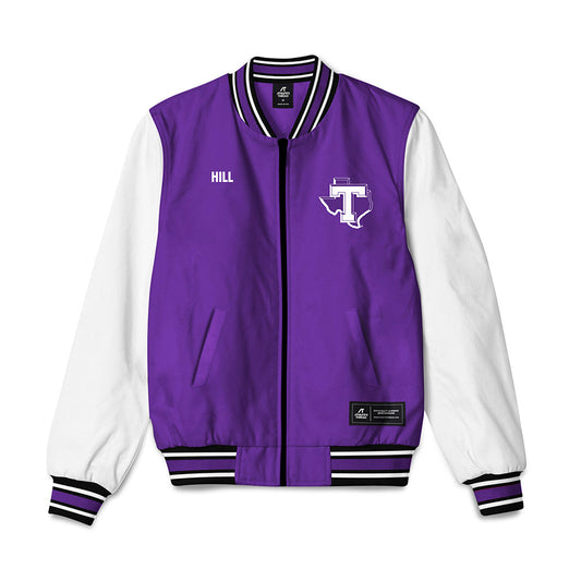 Tarleton State - NCAA Women's Track & Field : Jamiyah Hill - Bomber Jacket-0