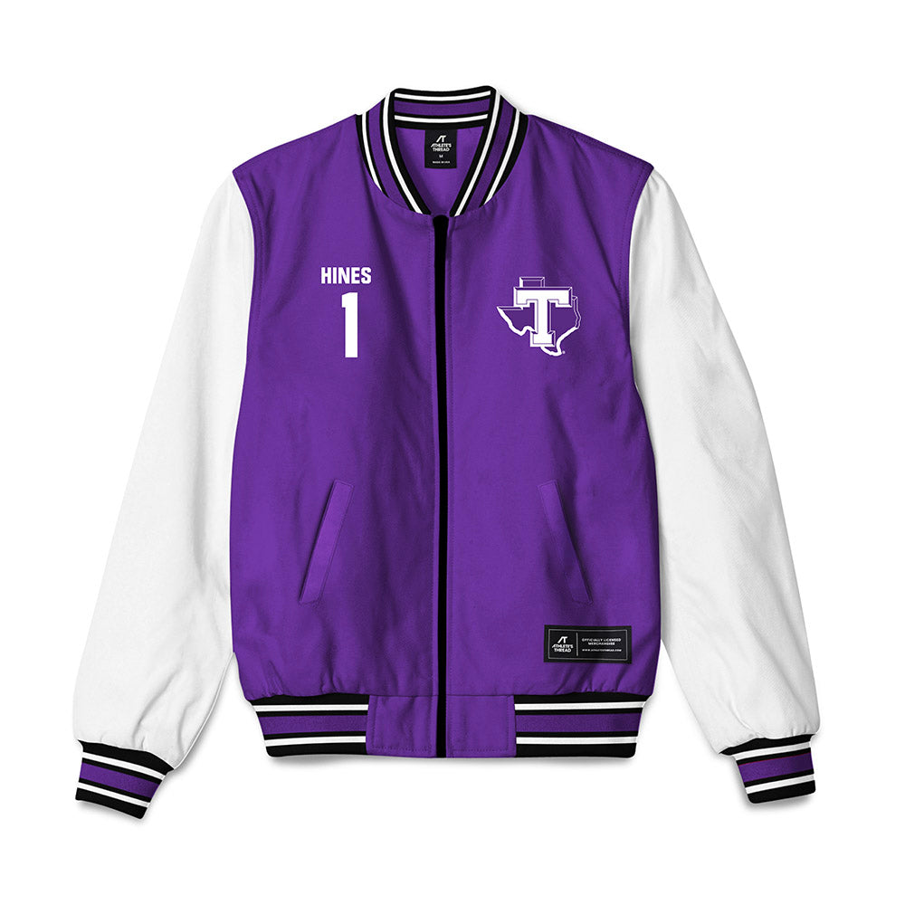 Tarleton State - NCAA Football : Tylan Hines - Bomber Jacket-0