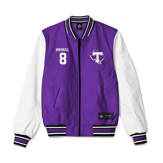 Tarleton State - NCAA Women's Basketball : Kristian Hieskill - Bomber Jacket-0