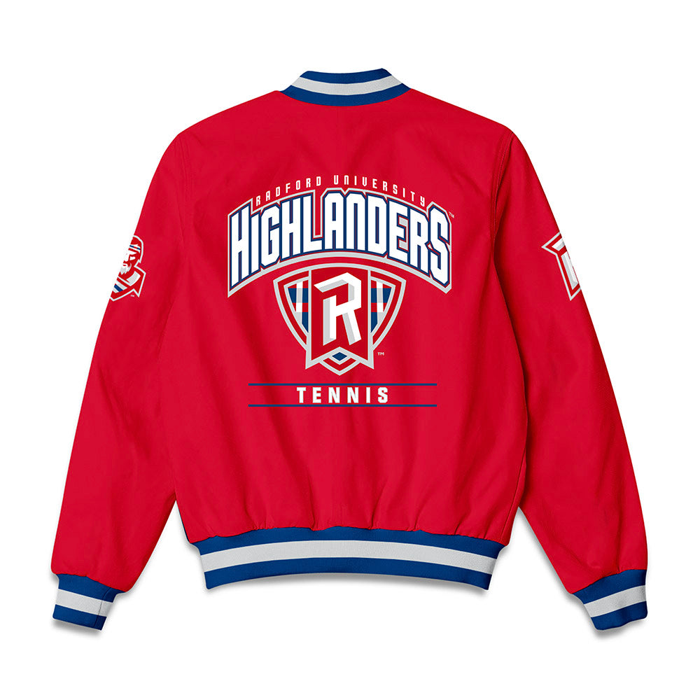 Radford - NCAA Women's Tennis : Lexi Smolder - Bomber Jacket
