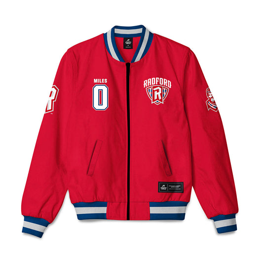 Radford - NCAA Softball : Layla Miles - Bomber Jacket-0