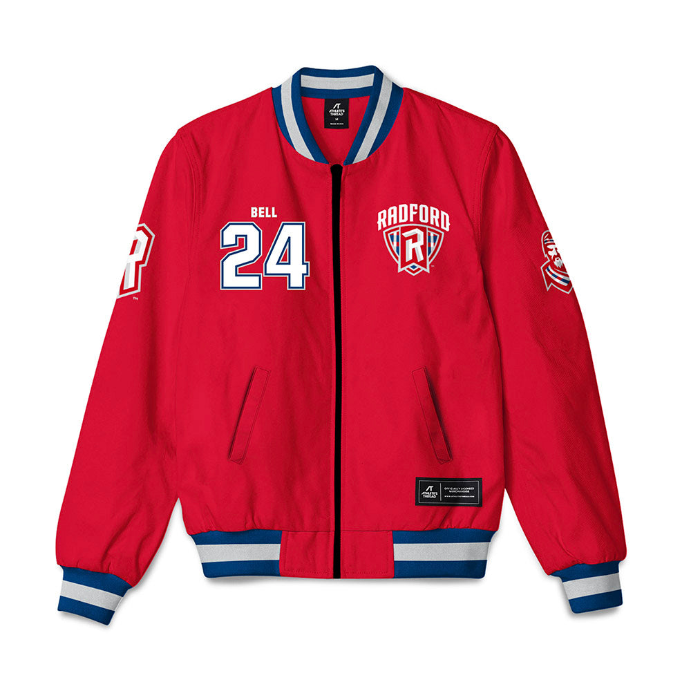 Radford - NCAA Women's Lacrosse : Ashlyn Bell - Bomber Jacket-0
