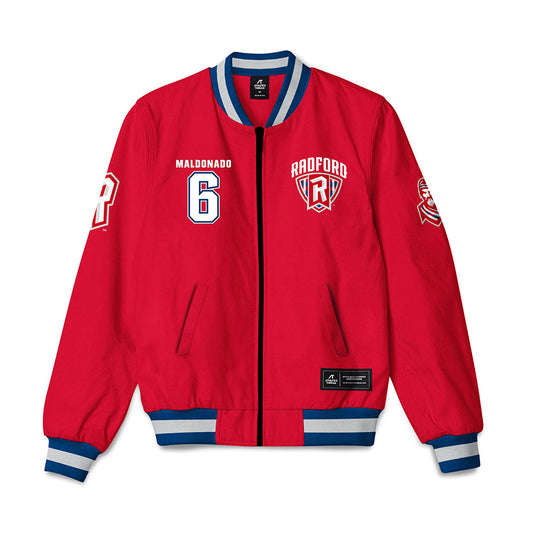 Radford - NCAA Men's Soccer : Jan Maldonado - Bomber Jacket-0
