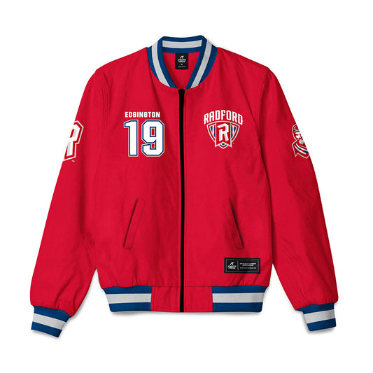 Radford - NCAA Men's Soccer : Gavin Edgington - Bomber Jacket-0