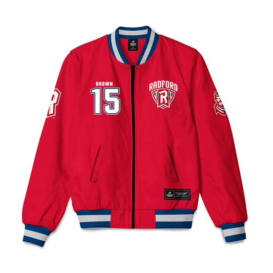 Radford - NCAA Women's Basketball : Kirby Brown - Bomber Jacket