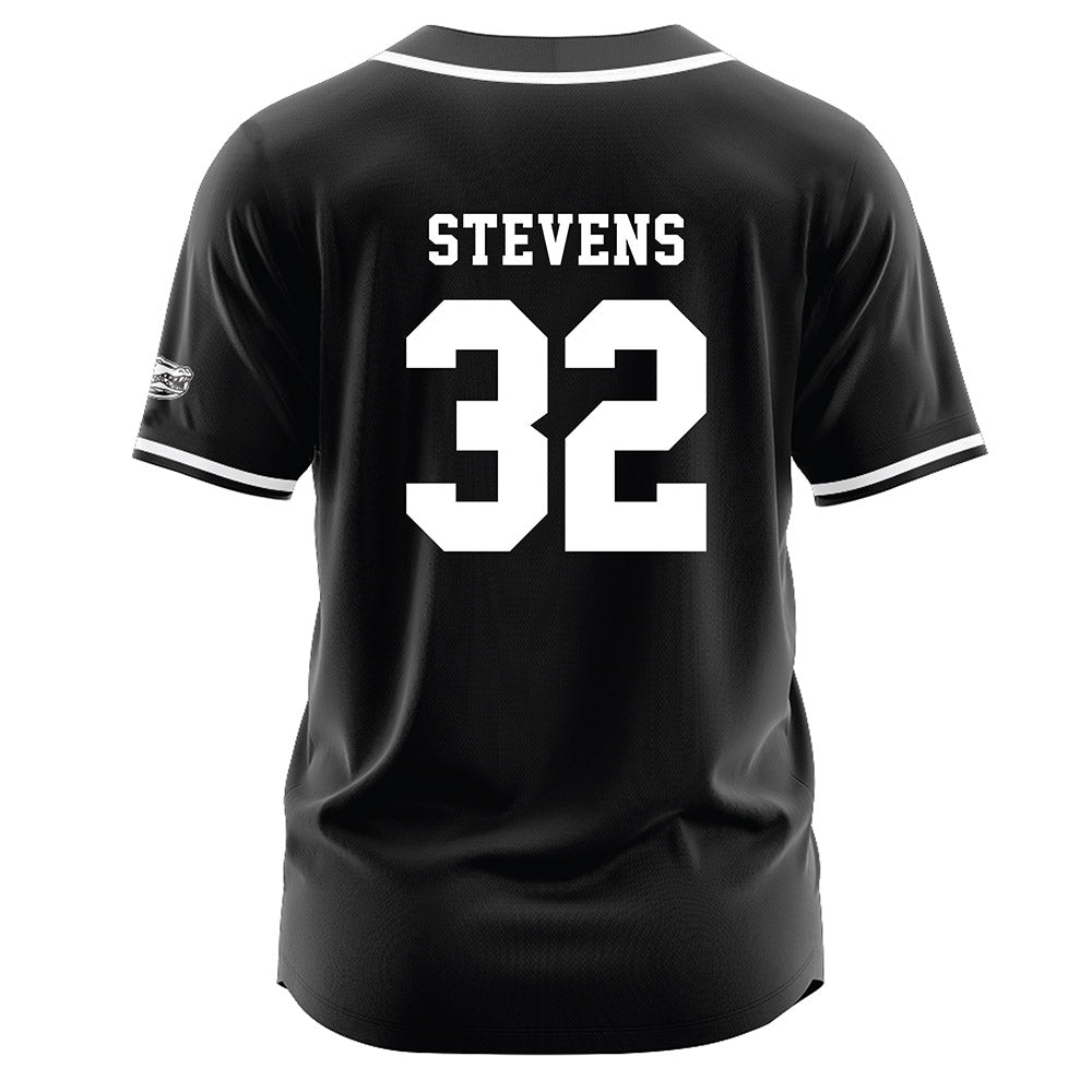 Florida - NCAA Softball : Leah Stevens - Black Jersey-1
