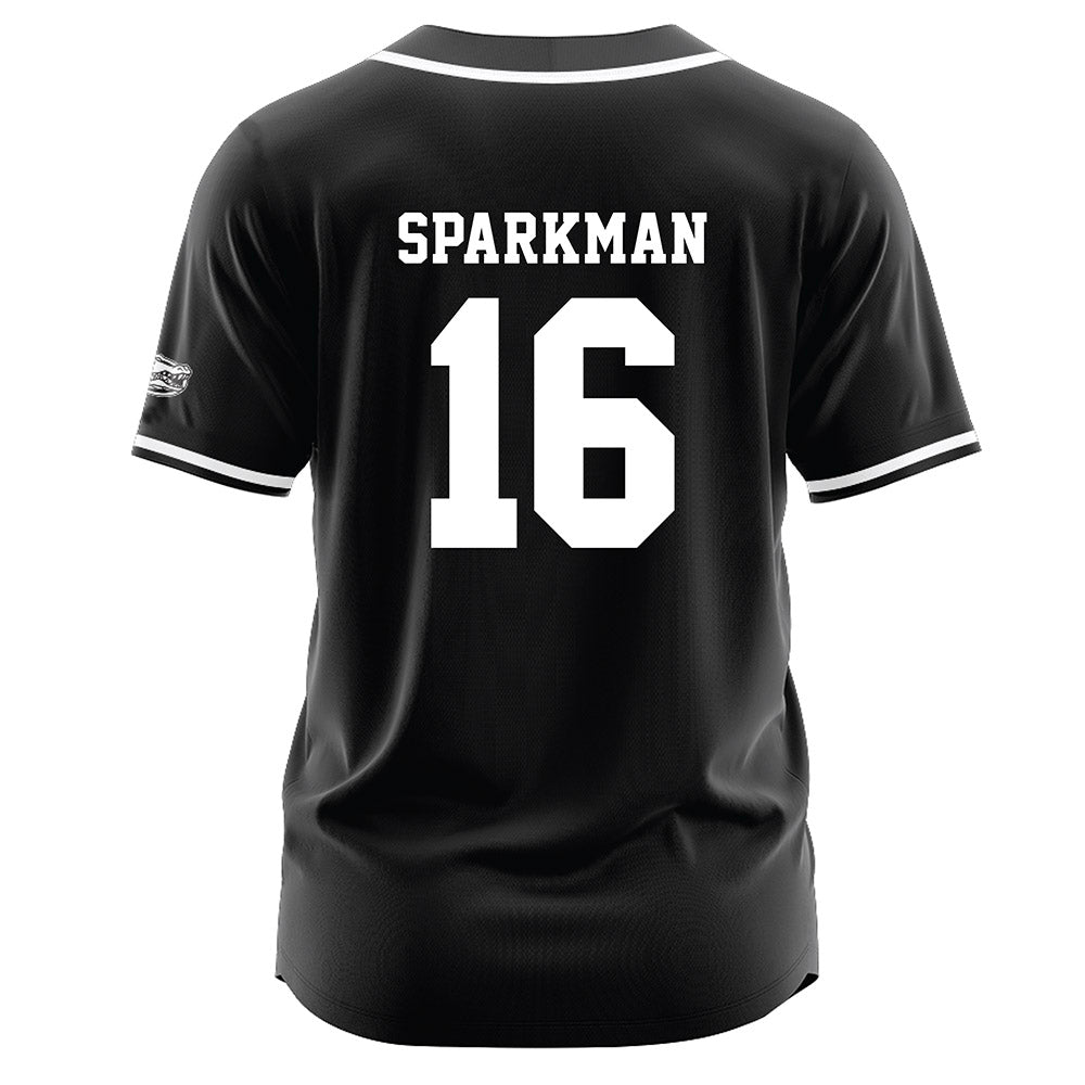 Florida - NCAA Softball : Allison Sparkman - Black Jersey-1