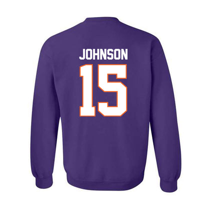 Clemson - NCAA Softball : Maddie Johnson - Classic Shersey Crewneck Sweatshirt-1