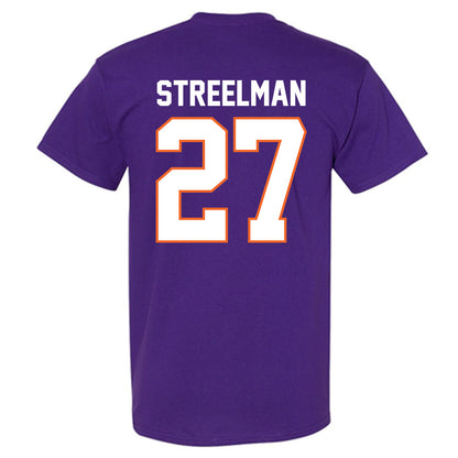 Clemson - NCAA Men's Soccer : Seamus Streelman - Classic Shersey T-Shirt-1