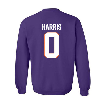 Clemson - NCAA Women's Basketball : Holland Harris - Classic Shersey Crewneck Sweatshirt-1