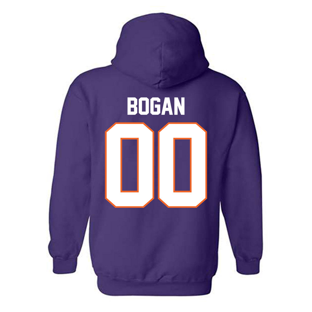 Clemson - NCAA Women's Lacrosse : Anna Bogan - Classic Shersey Hooded Sweatshirt-1