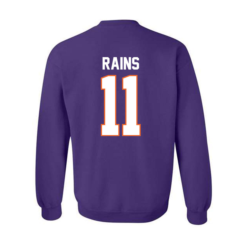 Clemson - NCAA Women's Volleyball : Addisen Rains - Classic Shersey Crewneck Sweatshirt-1