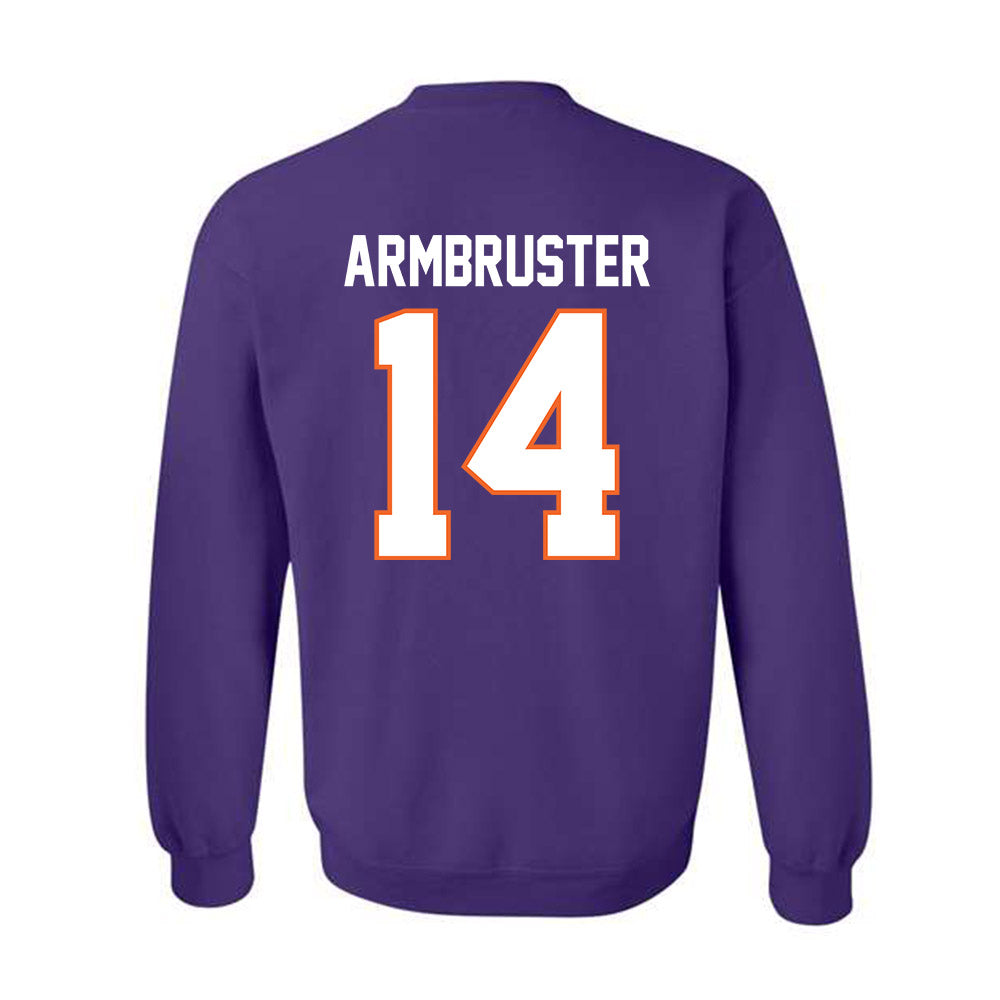 Clemson - NCAA Women's Volleyball : Audrey Armbruster - Classic Shersey Crewneck Sweatshirt-1