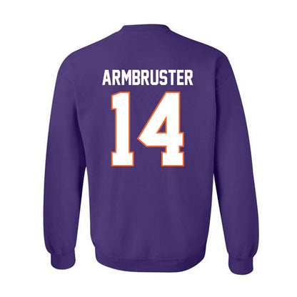 Clemson - NCAA Women's Volleyball : Audrey Armbruster - Classic Shersey Crewneck Sweatshirt-1