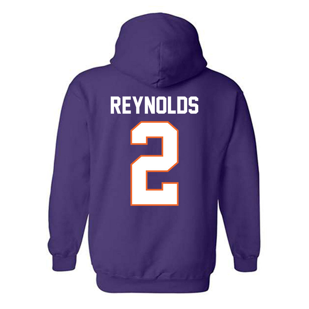 Clemson - NCAA Football : Tait Reynolds - Classic Shersey Hooded Sweatshirt-1