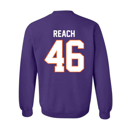 Clemson - NCAA Football : Jackson Reach - Classic Shersey Crewneck Sweatshirt-1