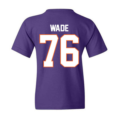 Clemson - NCAA Football : Mason Wade - Classic Shersey Youth T-Shirt