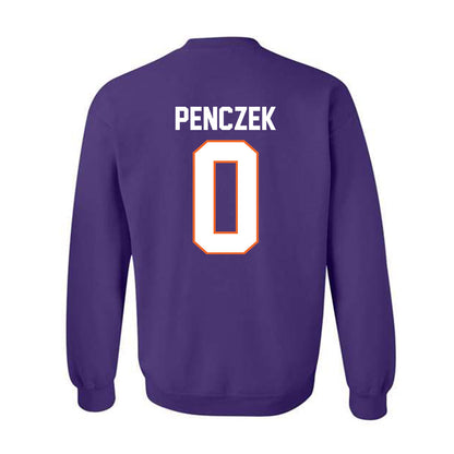 Clemson - NCAA Women's Lacrosse : Emma Penczek - Classic Shersey Crewneck Sweatshirt-1