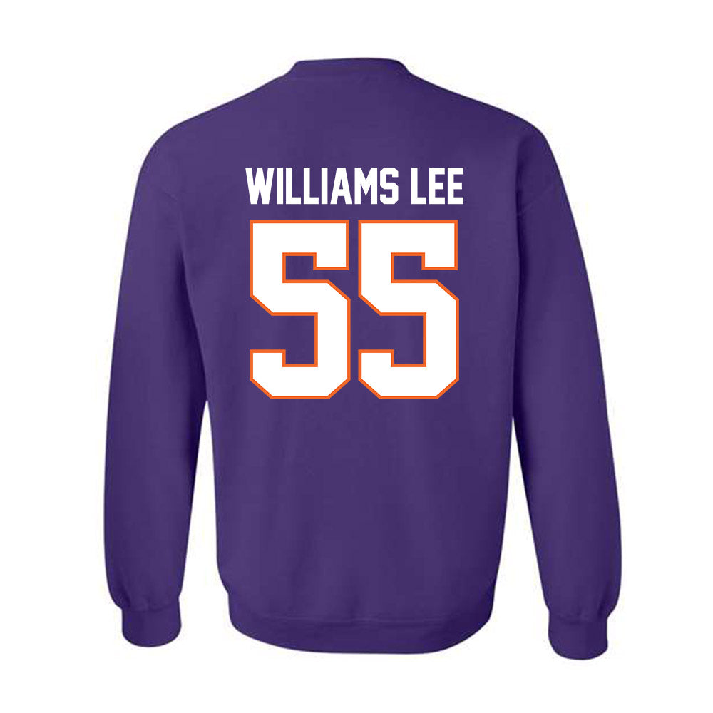 Clemson - NCAA Football : Makhi Williams Lee - Classic Shersey Crewneck Sweatshirt-1