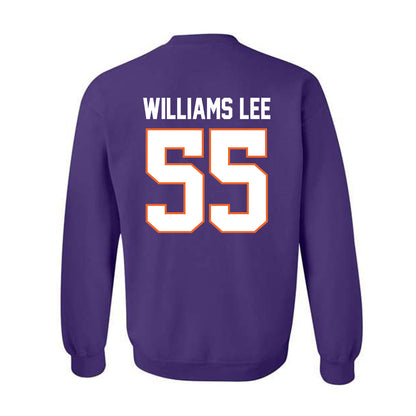 Clemson - NCAA Football : Makhi Williams Lee - Classic Shersey Crewneck Sweatshirt-1
