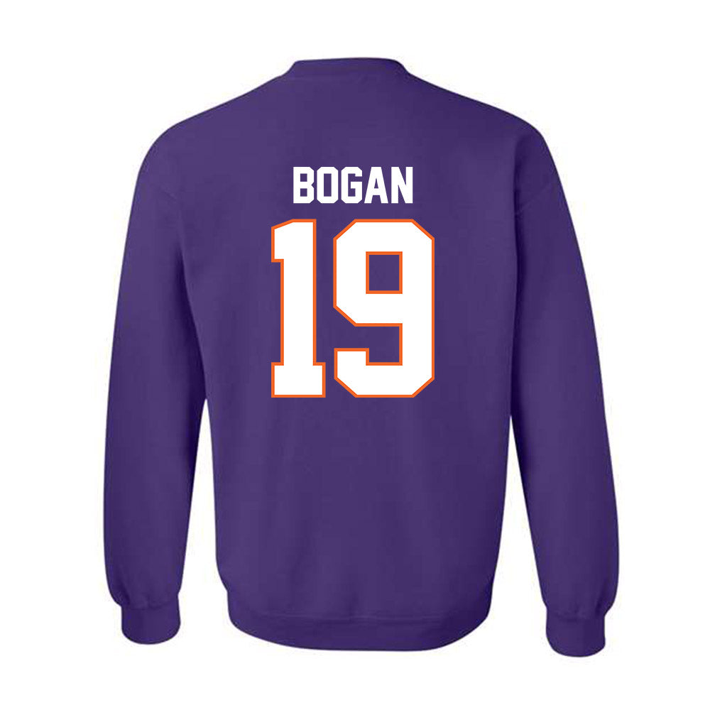 Clemson - NCAA Women's Lacrosse : Anna Bogan - Classic Shersey Crewneck Sweatshirt-1