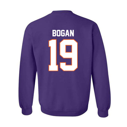 Clemson - NCAA Women's Lacrosse : Anna Bogan - Classic Shersey Crewneck Sweatshirt-1