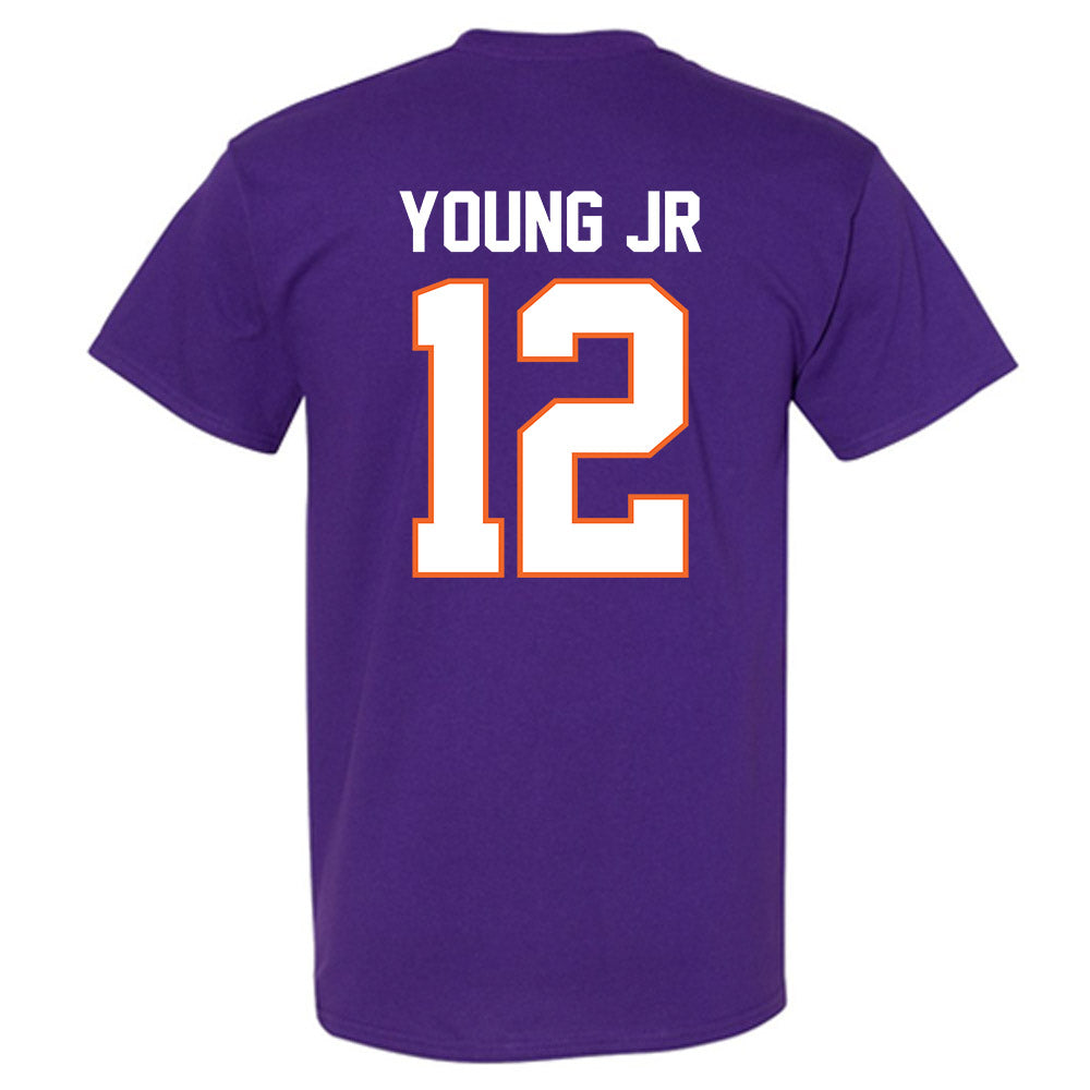 Clemson - NCAA Football : Shavar Young Jr - Classic Shersey T-Shirt-1