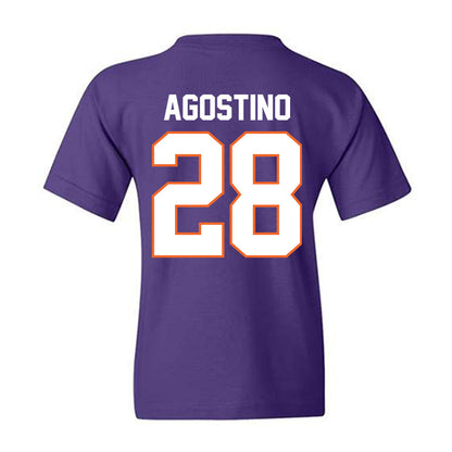 Clemson - NCAA Women's Lacrosse : Summer Agostino - Classic Shersey Youth T-Shirt-1