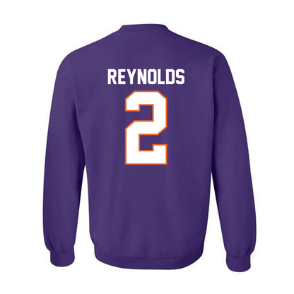 Clemson - NCAA Football : Tait Reynolds - Classic Shersey Crewneck Sweatshirt-1
