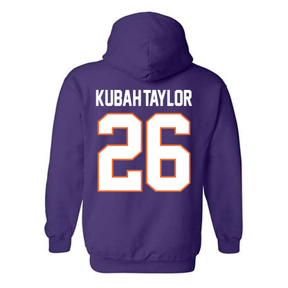 Clemson - NCAA Football : C.J. Kubah-Taylor - Classic Shersey Hooded Sweatshirt-1
