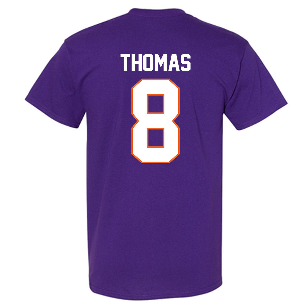 Clemson - NCAA Men's Basketball : Dallas Thomas - Classic Shersey T-Shirt-1
