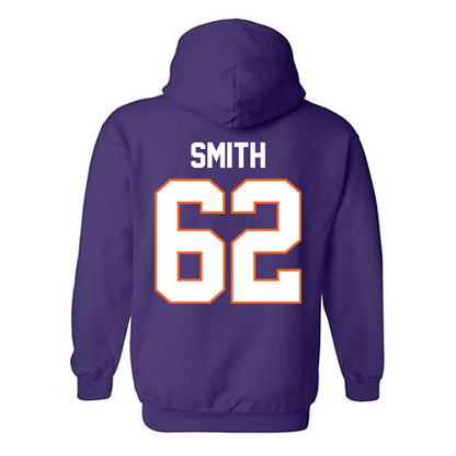 Clemson - NCAA Football : Bryce Smith - Classic Shersey Hooded Sweatshirt-1