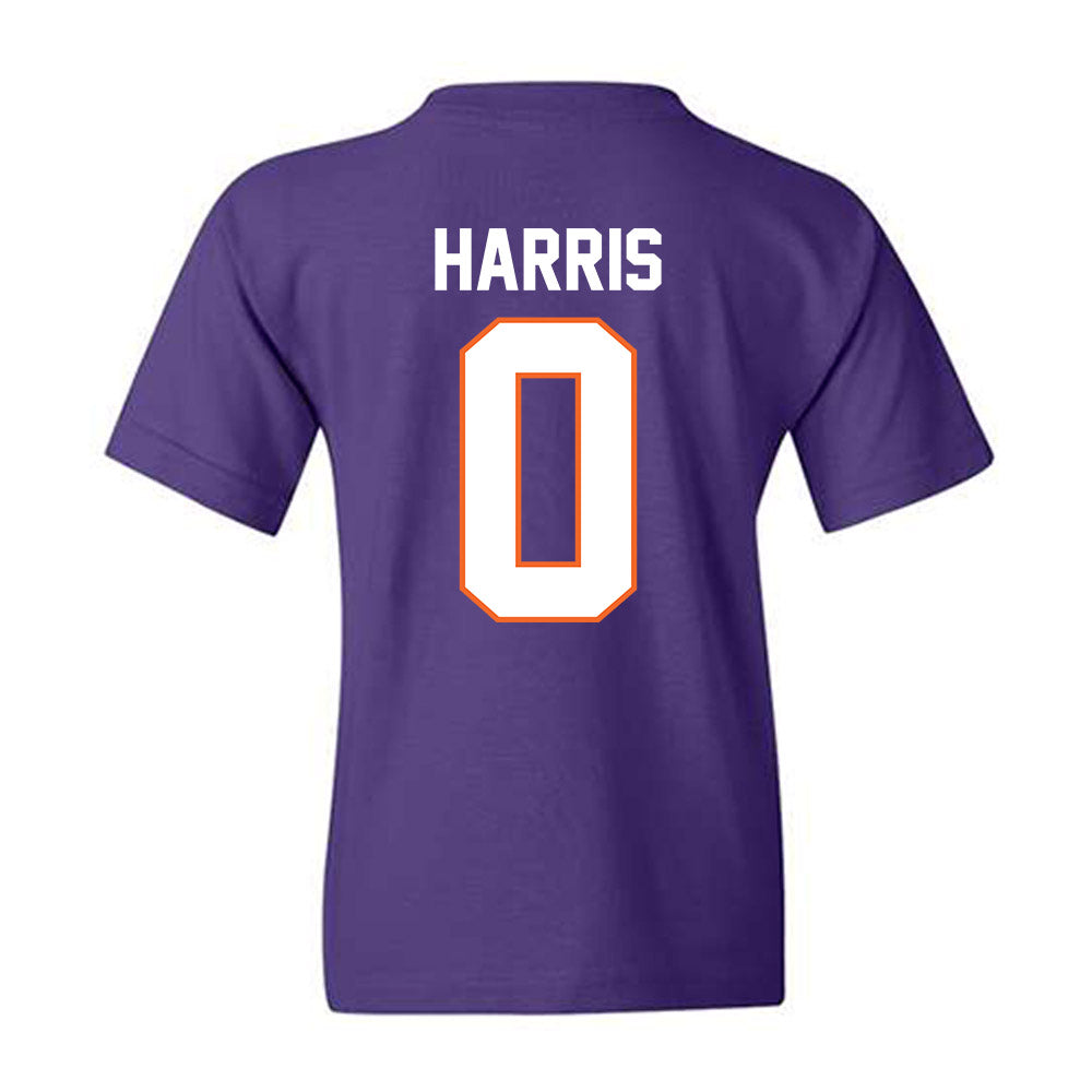 Clemson - NCAA Women's Basketball : Holland Harris - Classic Shersey Youth T-Shirt-1