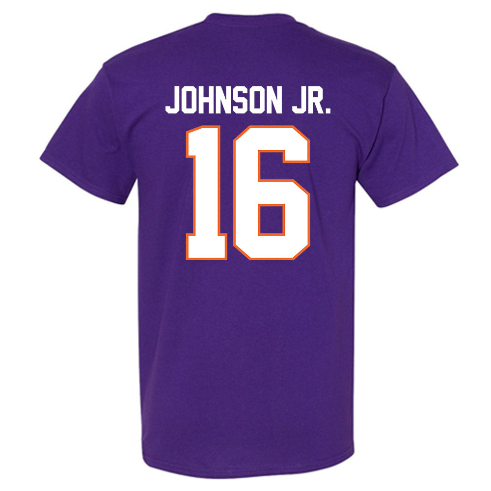 Clemson - NCAA Football : Chris Johnson Jr. - Classic Shersey T-Shirt-1