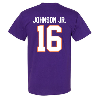 Clemson - NCAA Football : Chris Johnson Jr. - Classic Shersey T-Shirt-1