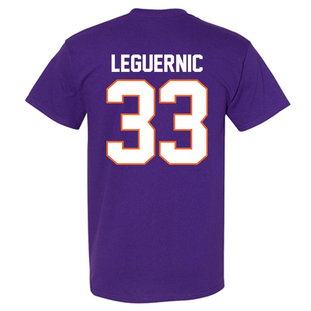 Clemson - NCAA Baseball : Justin LeGuernic - Classic Shersey T-Shirt-1