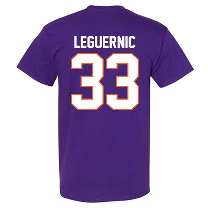 Clemson - NCAA Baseball : Justin LeGuernic - Classic Shersey T-Shirt-1