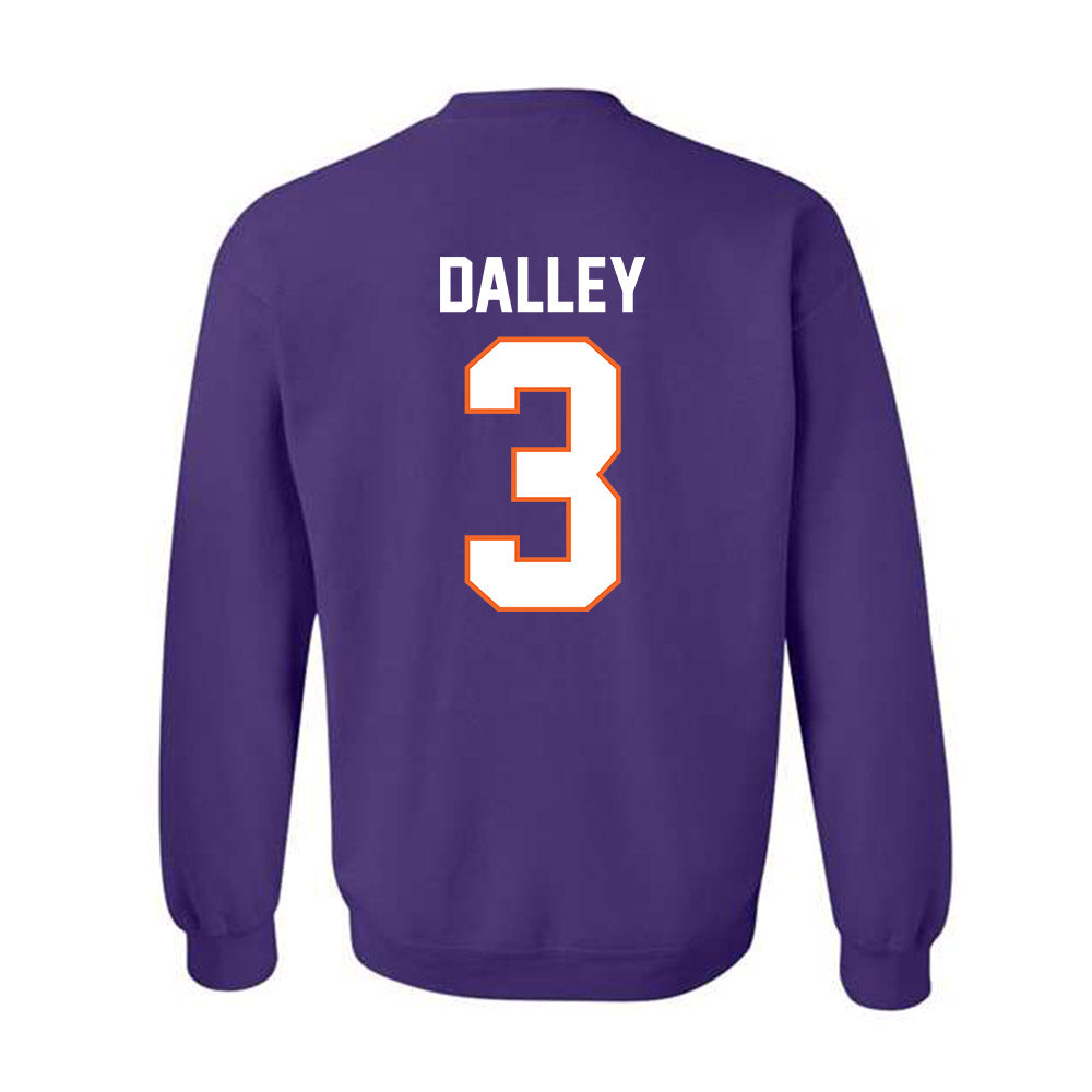Clemson - NCAA Baseball : Ty Dalley - Classic Shersey Crewneck Sweatshirt-1