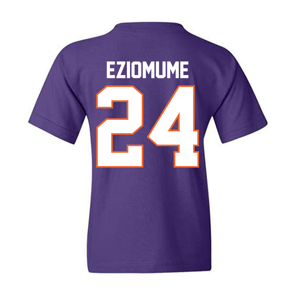 Clemson - NCAA Football : David Eziomume - Classic Shersey Youth T-Shirt-1