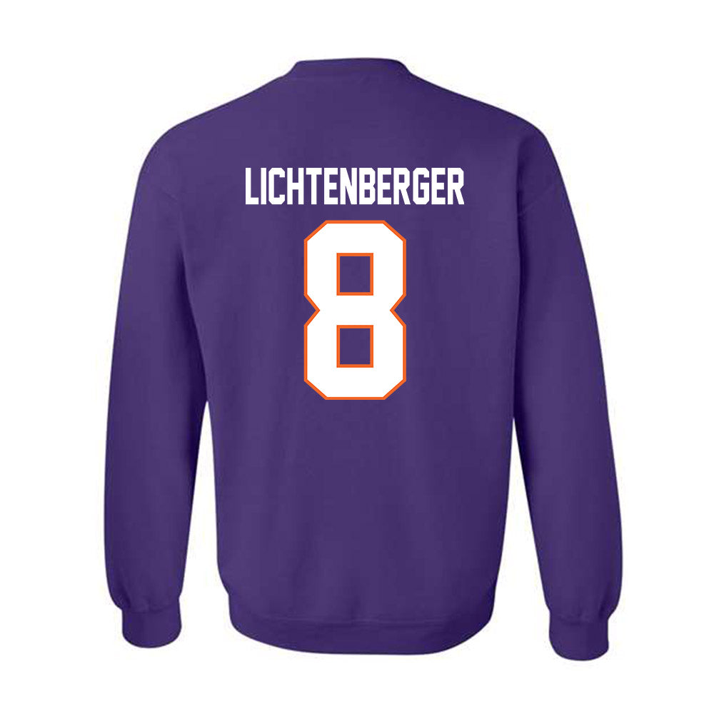 Clemson - NCAA Baseball : Tyler Lichtenberger - Classic Shersey Crewneck Sweatshirt-1