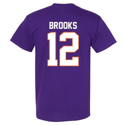 Clemson - NCAA Women's Soccer : Natalie Brooks - Classic Shersey T-Shirt-1