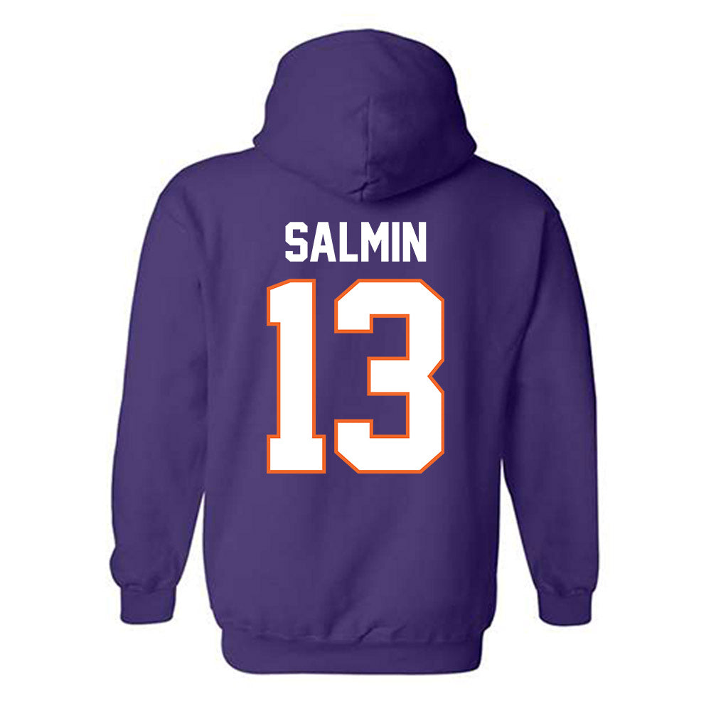Clemson - NCAA Football : Connor Salmin - Classic Shersey Hooded Sweatshirt-1