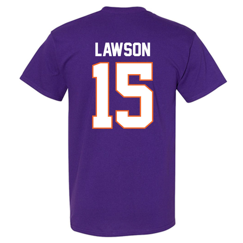 Clemson - NCAA Football : Jahiem Lawson - Classic Shersey T-Shirt-1